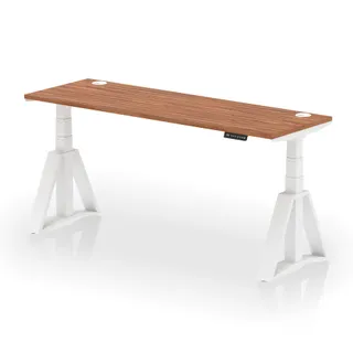 Air Height Adjustable Slimline Desk With Cable Ports