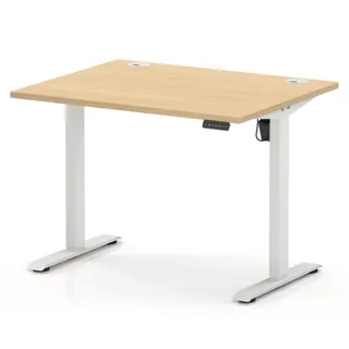 Air Lite Height Adjustable Desk With Cable Ports