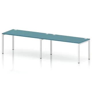 Impulse Single Row Bench Desk - 2 Person