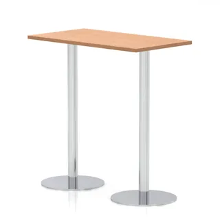 Italia Slimline Rectangular Poseur Table