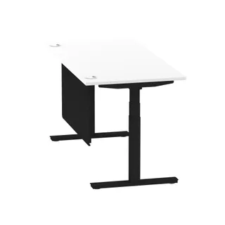 Air Height Adjustable Desk With Cable Ports