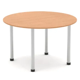 Impulse Round Table With Post Leg