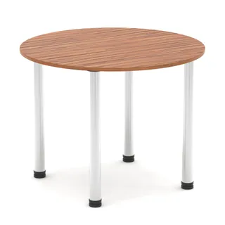 Impulse Round Table With Post Leg