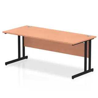 Impulse Straight Desk Cantilever Leg