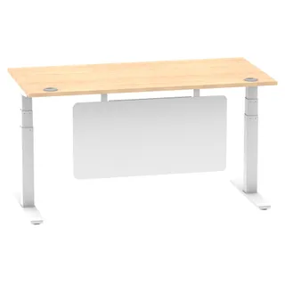 Air Height Adjustable Desk With Cable Ports