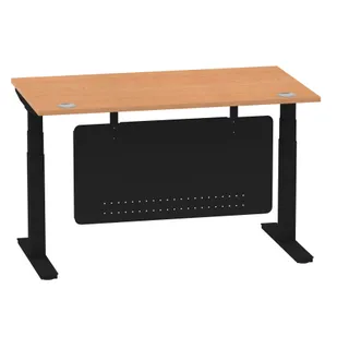 Air Height Adjustable Desk With Cable Ports