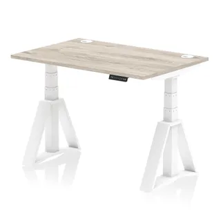 Air Height Adjustable Desk With Cable Ports