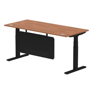 Air Height Adjustable Desk With Cable Ports