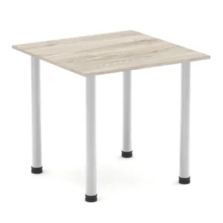 Impulse Square Table With Post Leg