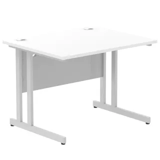 Impulse Straight Desk Cantilever Leg