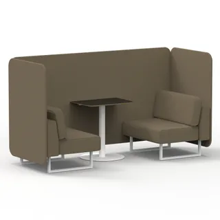 Brixworth Bench Booth in Single Tone