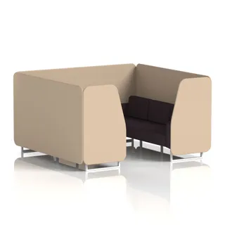 Brixworth Booth in Two Tone