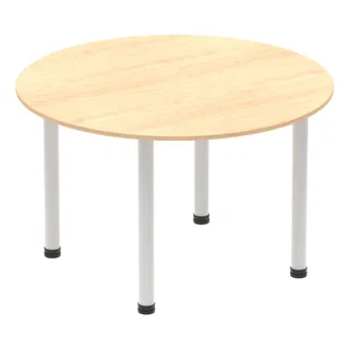 Impulse Round Table With Post Leg