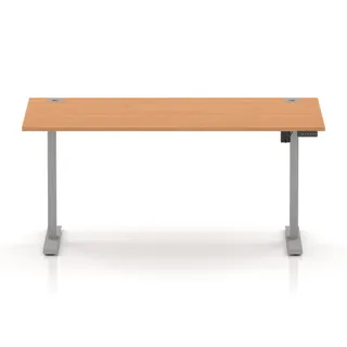 Air Lite Height Adjustable Desk With Cable Ports
