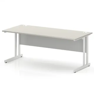 Impulse Straight Desk Cantilever Leg