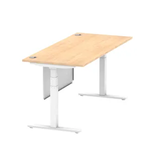 Air Height Adjustable Desk With Cable Ports