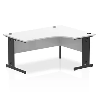 Impulse Crescent Desk Cable Managed Leg