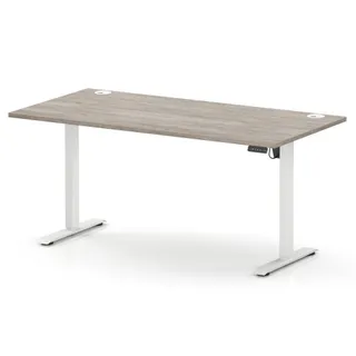 Air Lite Height Adjustable Desk With Cable Ports
