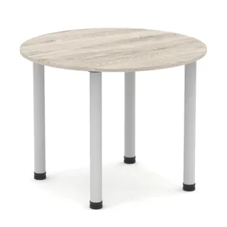 Impulse Round Table With Post Leg