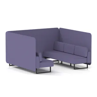 Brixworth Bench Booth in Single Tone