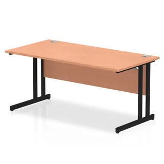 Impulse Straight Desk Cantilever Leg