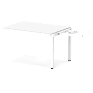Evolve Plus Single Row Bench Desk Extension Kit