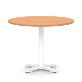 EE - Italia Round Poseur Table With Cross Base