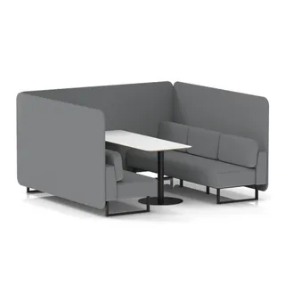 Brixworth Bench Booth in Single Tone