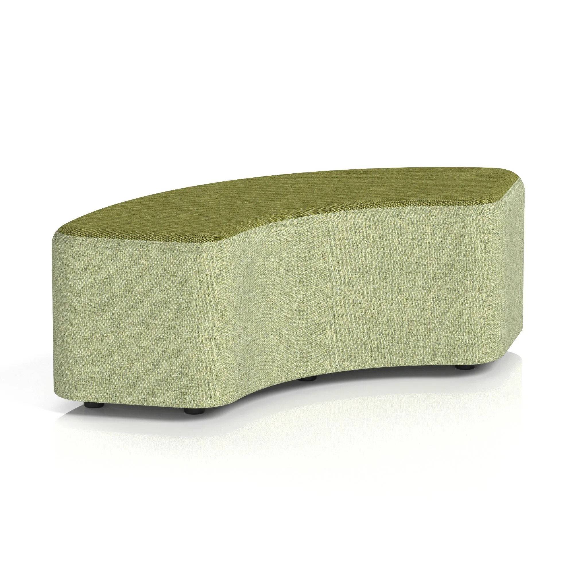 Harlestone Curved Stool in Two Tone