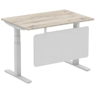 Air Height Adjustable Desk With Cable Ports