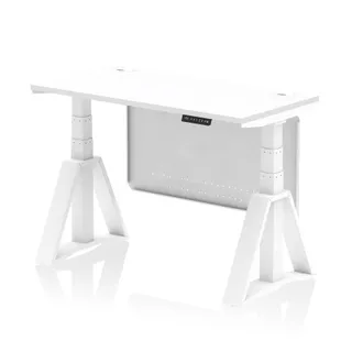 Air Height Adjustable Slimline Desk With Cable Ports