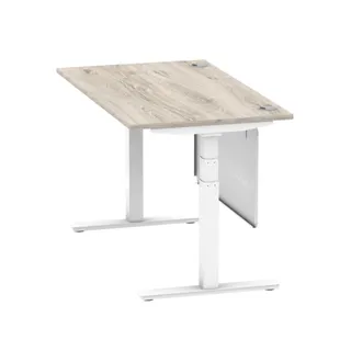 Air Height Adjustable Desk With Cable Ports