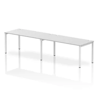 Impulse Single Row Bench Desk - 2 Person