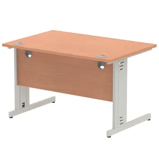 Impulse Straight Desk Cable Managed Leg