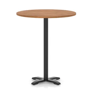 EE - Italia Round Poseur Table With Cross Base