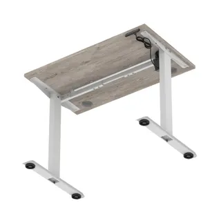 Air Lite Height Adjustable Slimline Desk With Cable Ports