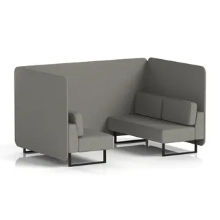 Brixworth Bench Booth in Single Tone