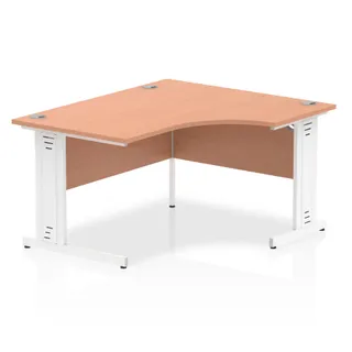 Impulse Crescent Desk Cable Managed Leg