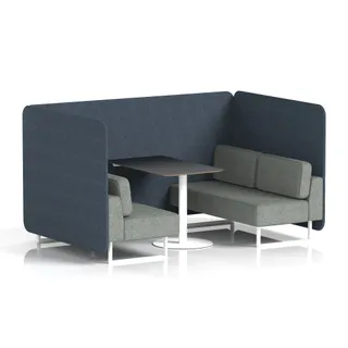 Brixworth Bench Booth in Two Tone