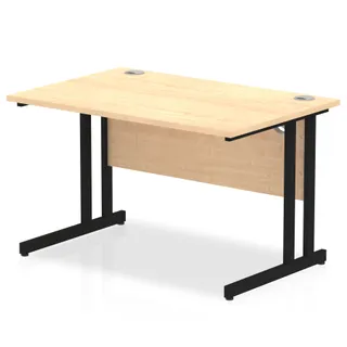 Impulse Straight Desk Cantilever Leg