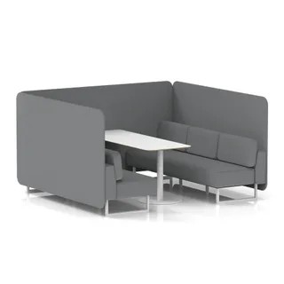 Brixworth Bench Booth in Single Tone