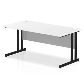 Impulse Straight Desk Cantilever Leg