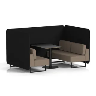 Brixworth Bench Booth in Two Tone