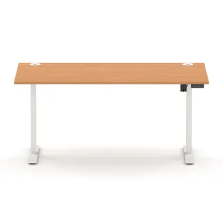 Air Lite Height Adjustable Desk With Cable Ports
