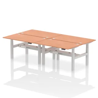 1400 / Beech / Silver Frame