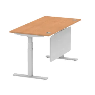 Air Height Adjustable Desk With Cable Ports