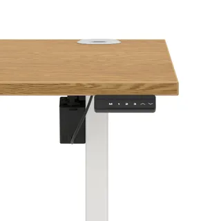 Air Lite Height Adjustable Desk With Cable Ports