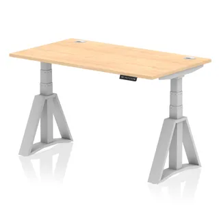 Air Height Adjustable Desk With Cable Ports