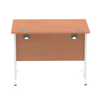 Impulse Straight Desk Cable Managed Leg