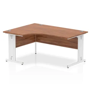 Impulse Crescent Desk Cable Managed Leg